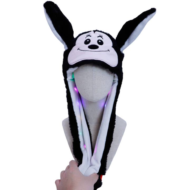 Cap Zone - Wholesale Beanie - Women's - Cartoon LED Light Up Interactive Ear Moving Hat