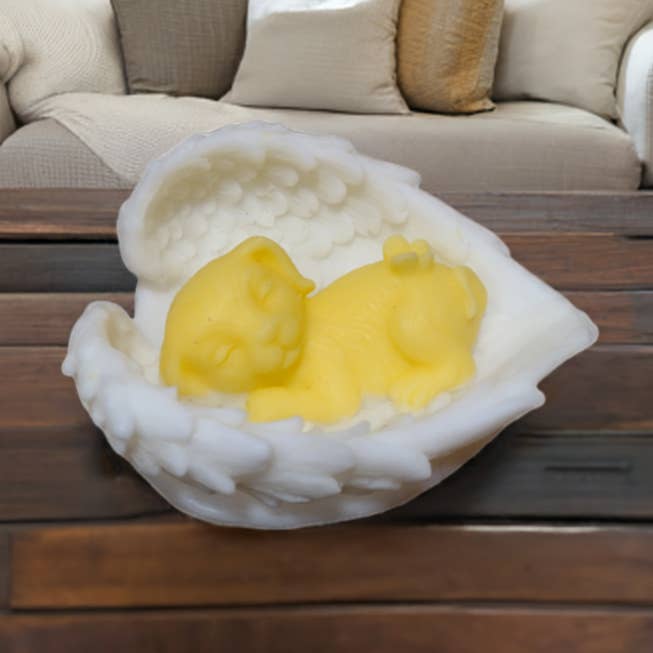 Himmelsk Hvalp Serenitet Lys for engroshandel hos Scent Fushion Candles