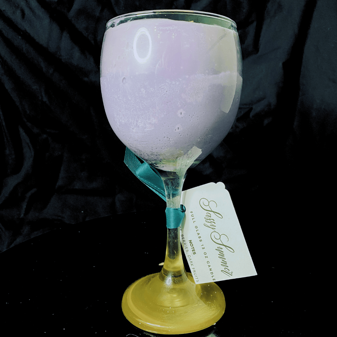 Aroma On The Rocks - Wholesale Novelty Candle - Sassy Summer Full Glass4