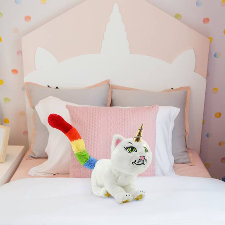 Kurated Korner - Wholesale Stuffed/Plush Toy - Kids & Baby - Attatoy Caticorn Plush Toy