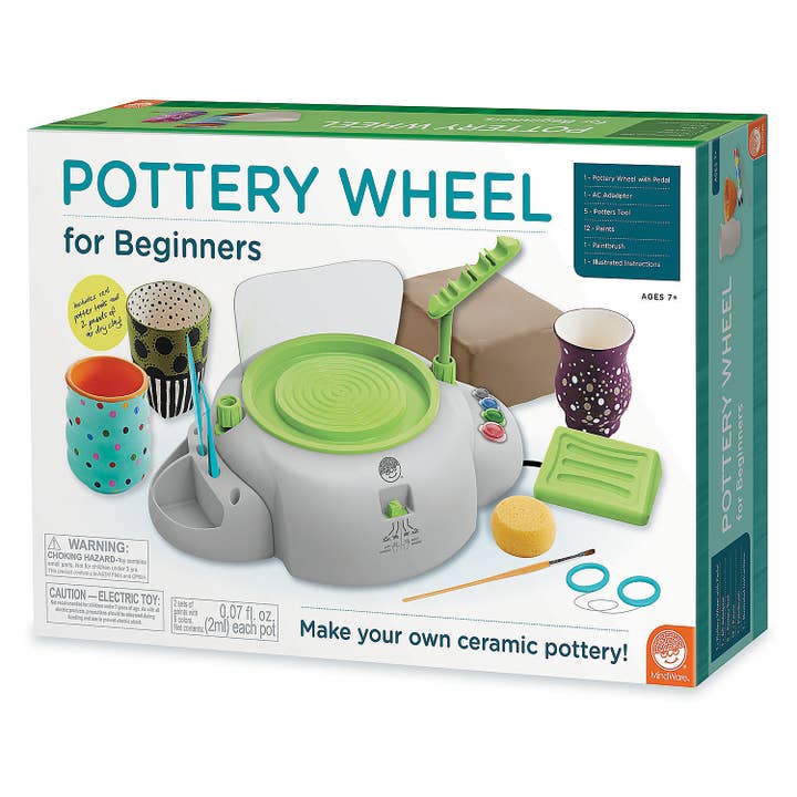 MindWare & Peaceable Kingdom - Wholesale DIY Craft Kit - Kids - Pottery Wheel1