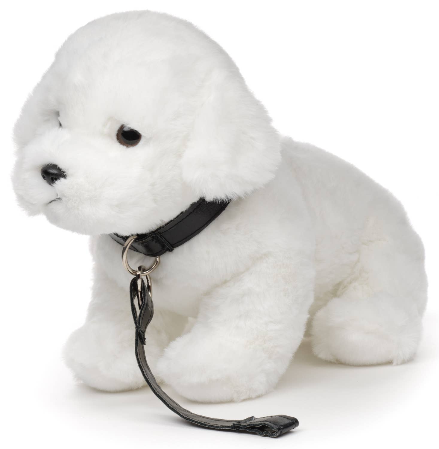 Uni Toys - Wholesale Stuffed/Plush Toy - Kids & Baby - Maltese dog (with leash) - 26 cm (length) - plush toy2