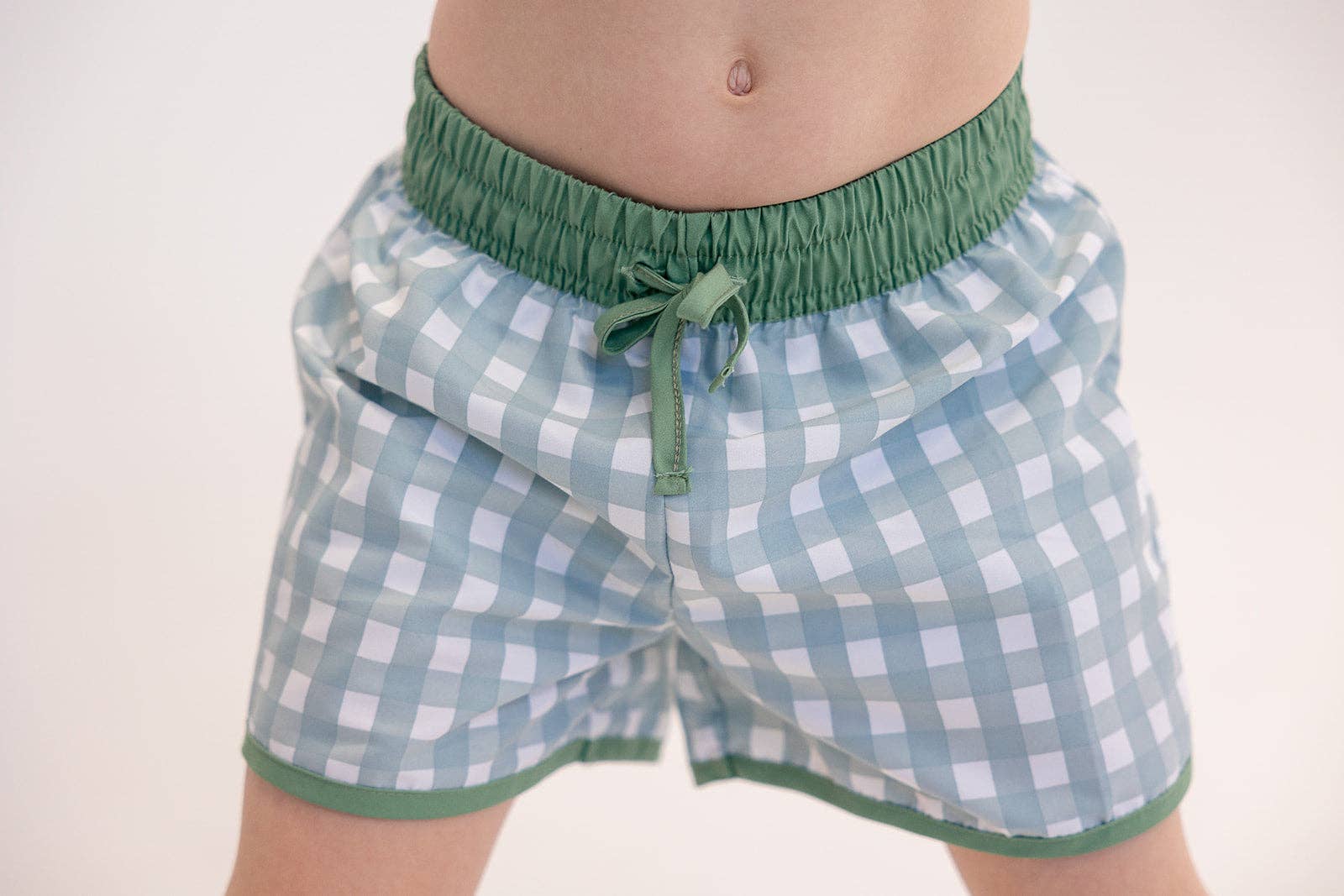 Sun House Children's - Wholesale Swim Shorts - Kids - Talmadge Trunk in Check1