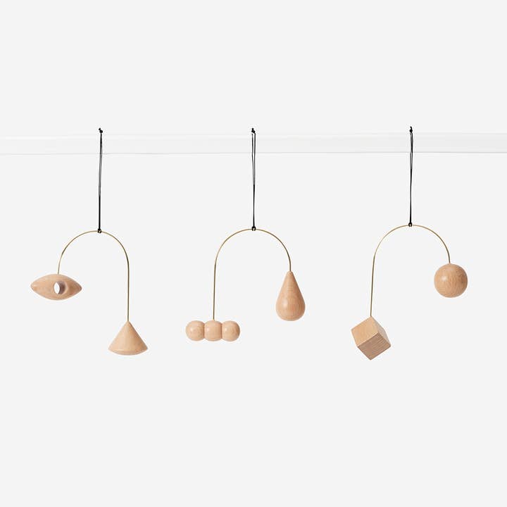 Areaware - Wholesale Ornament Set - Brass Ornaments