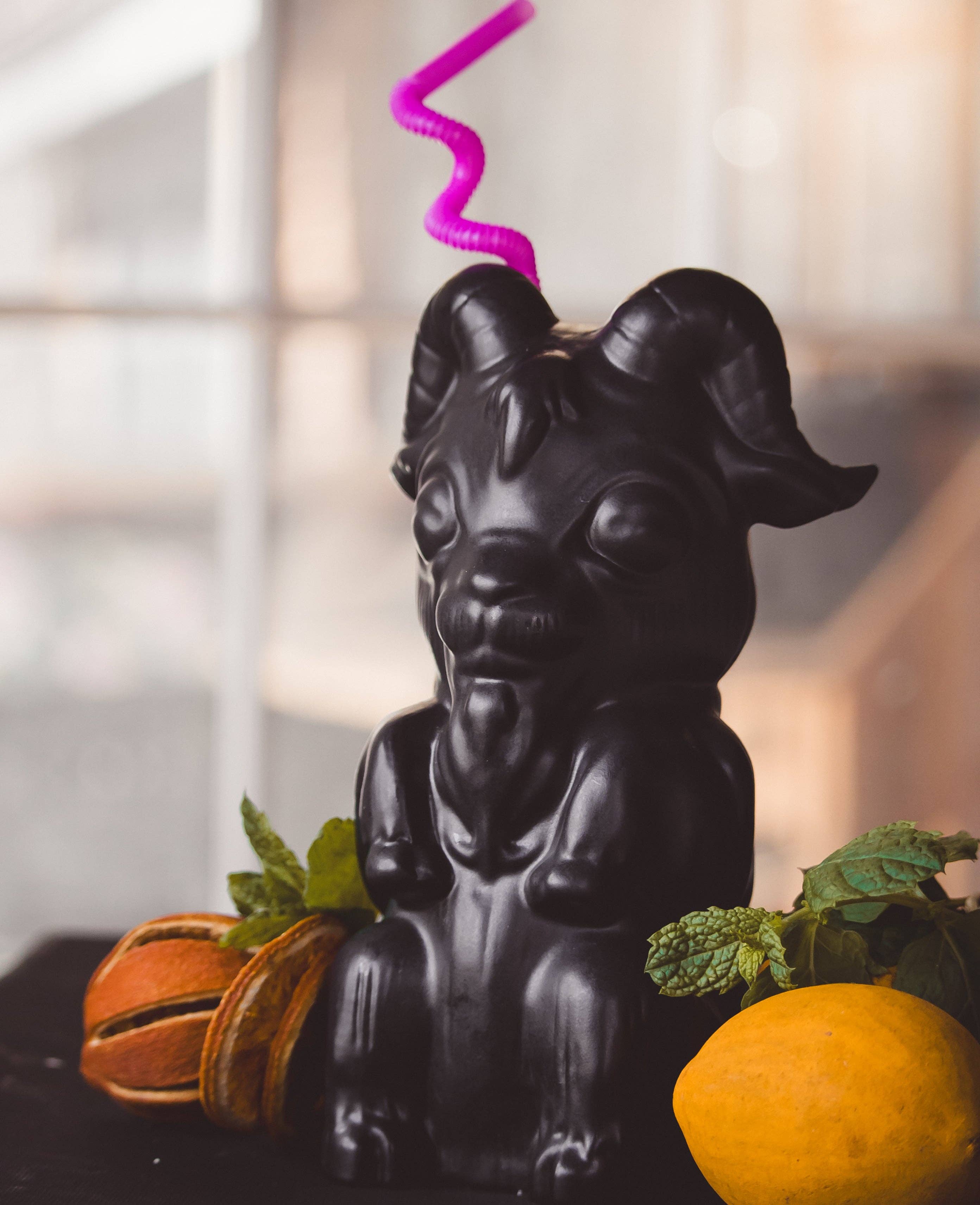 The Pickety Witch - Venta al por mayor Taza - "Disfruta Deliciosamente" Taza Tiki Kid Phillip4