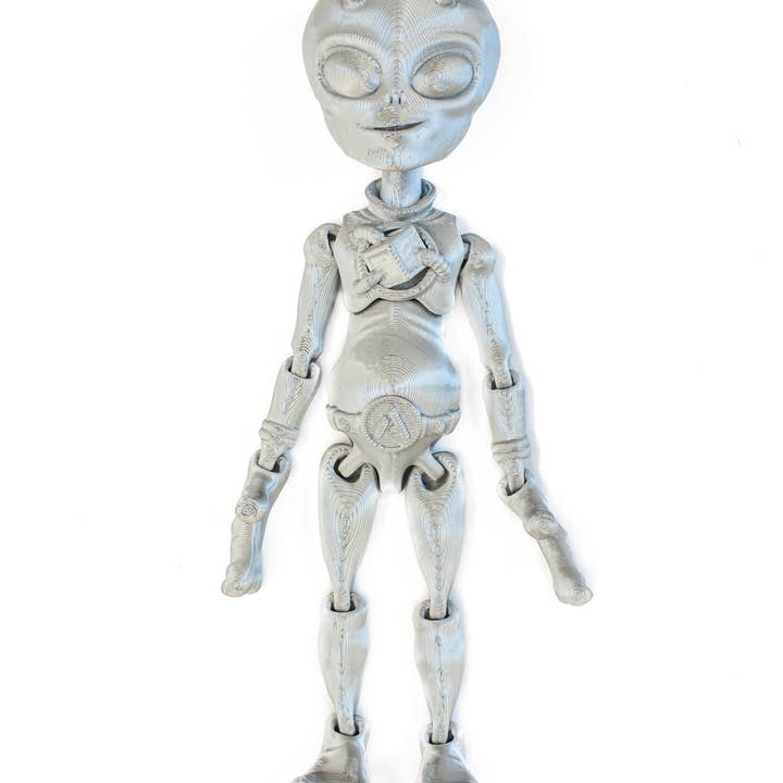 Clever Contraptions - Wholesale Fidget Toy - Kids - Friendly Fidget Alien | Flexible Articulating 3d Printed Companion