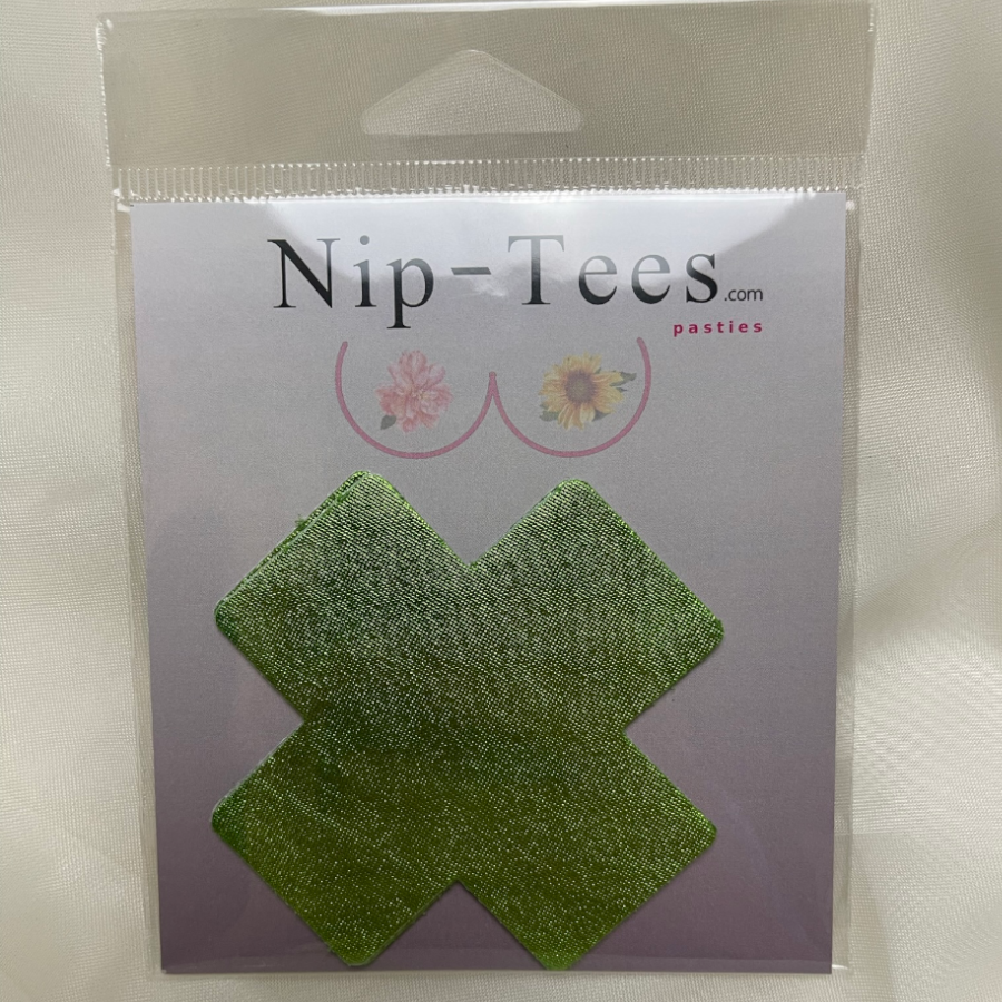 Niptees - Vente Cache-téton – femme - Couvre-tétons métallisés en forme de croix en forme de croix12