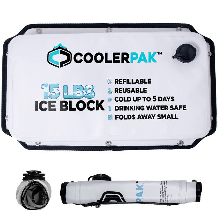 Master Tailgaters, LLC - Wholesale Cooler/Cooler Bag - CoolerPak Refillable Reusable Ice Pack for Coolers - 15lb