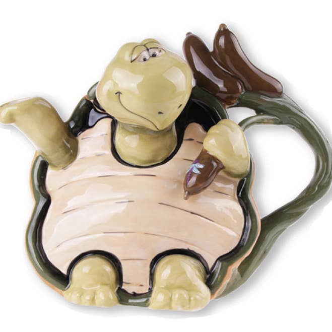 Blue Sky Clayworks - Wholesale Tea Pot - Turtle Teapot