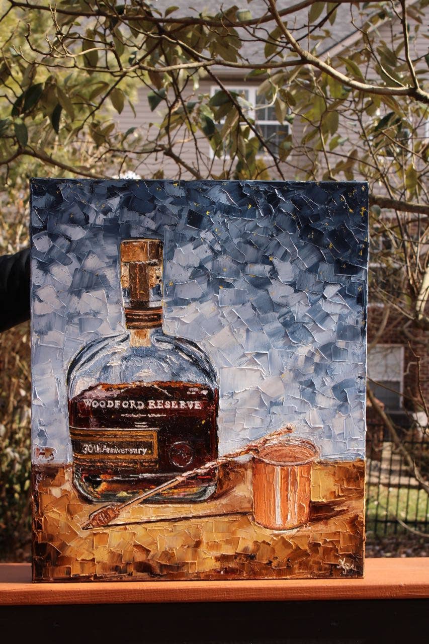 Kim Perry Studio – wholesale Konsttryck – Bourbon Print ”Woodford Reserve”1