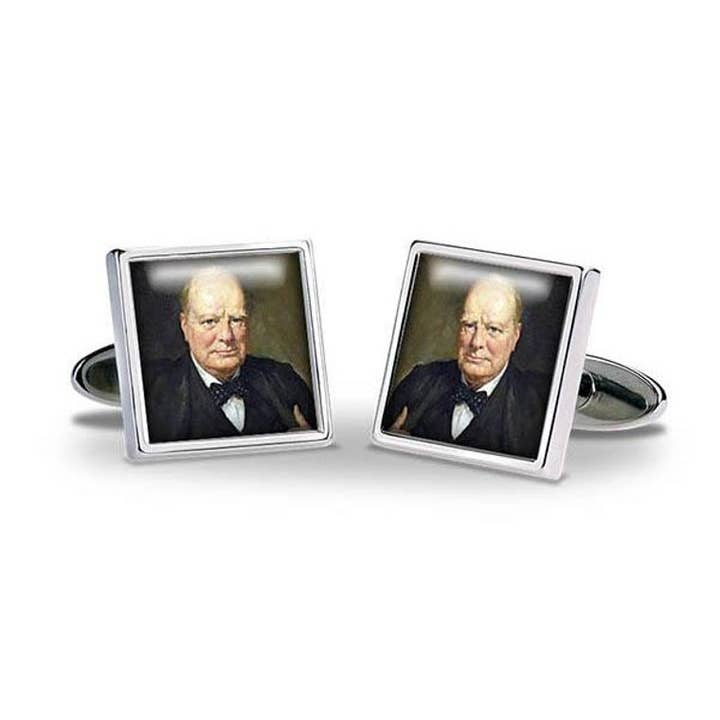 Fox & Chave – wholesale Cufflinks – Churchill Cuff Links