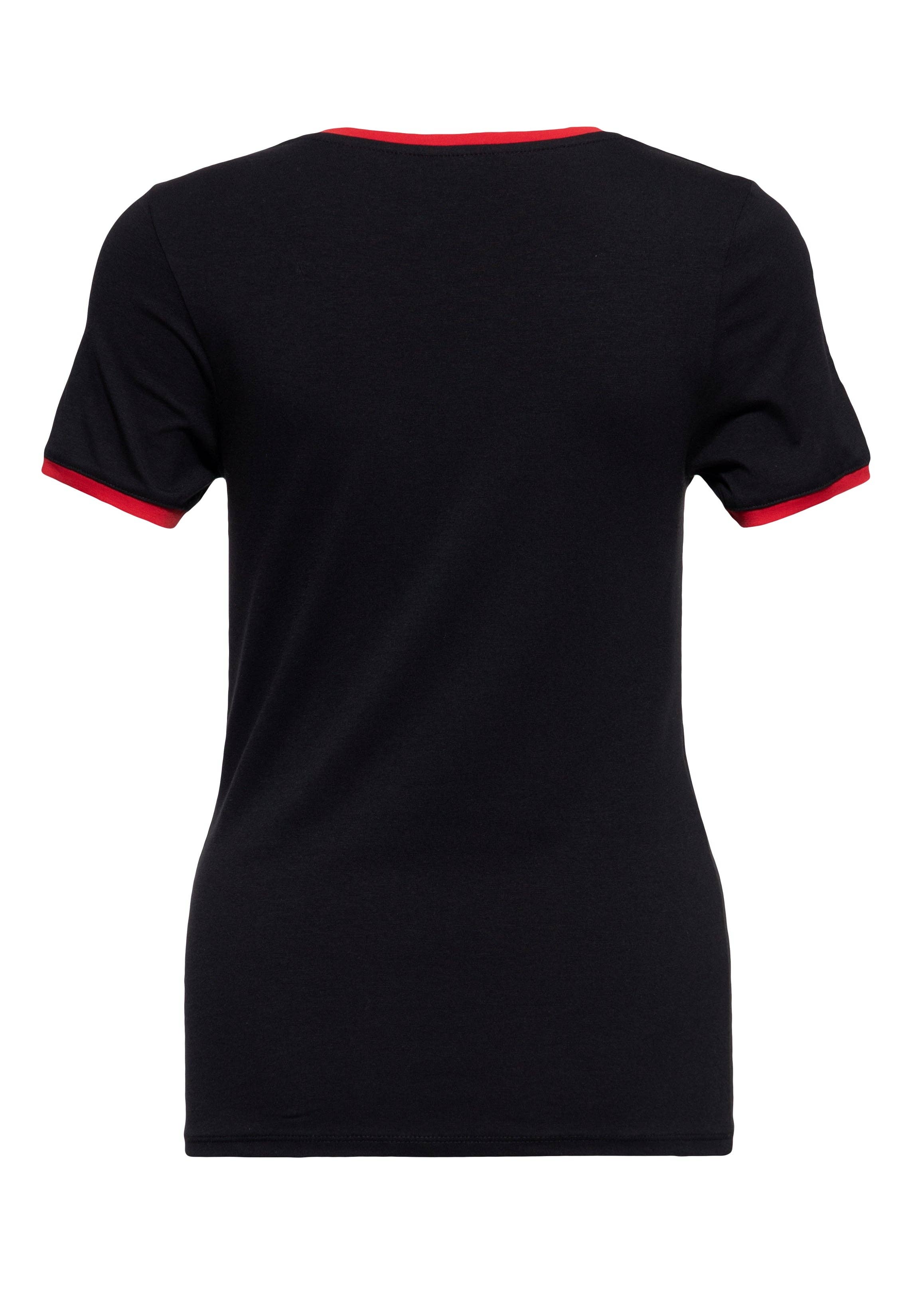 KING KEROSIN – Großhandel T-Shirt – Damen – Ringer T-Shirt «Lago di Garda»6