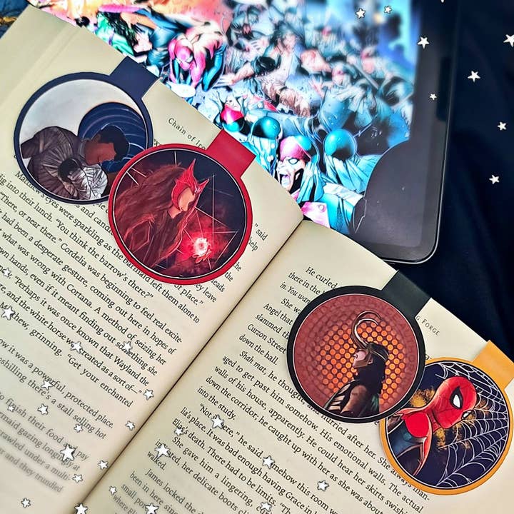 Marvel magnetische bladwijzers voor wholesale door Like Starlight Studio