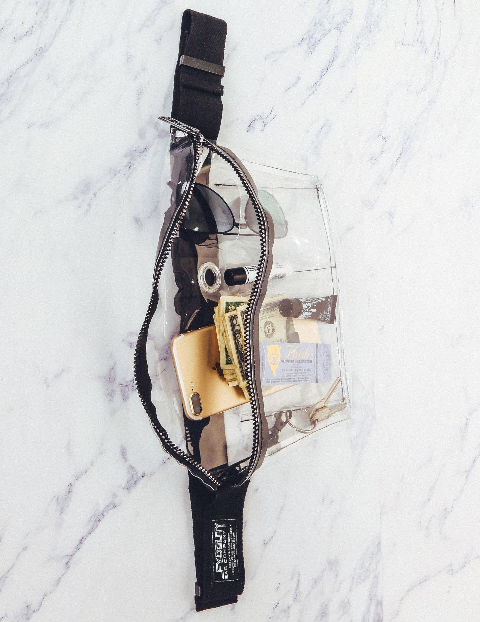 Fydelity - Vendita all'ingrosso Marsupio - Donna - 81501: Marsupio | XL Plus Size | Trasparente3