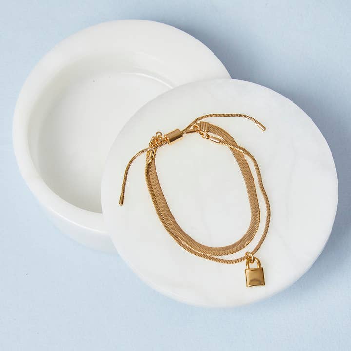 Bracelet Ajustable à Verrou | Bijoux Cadenas pour la vente par Foxy Originals