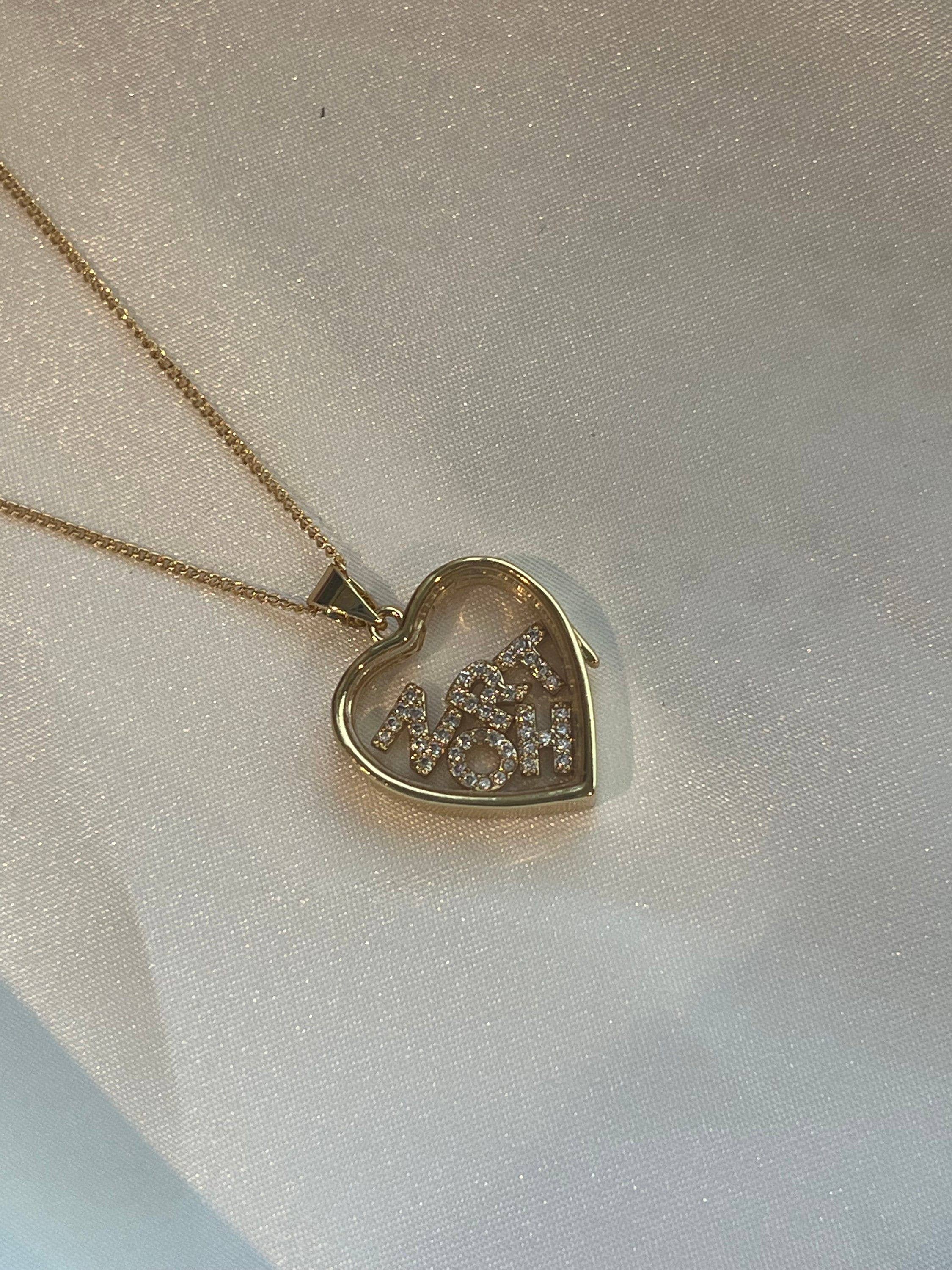 23North Jewelry - Wholesale Locket Necklace - Custom Crystal Letter Locket Necklace2