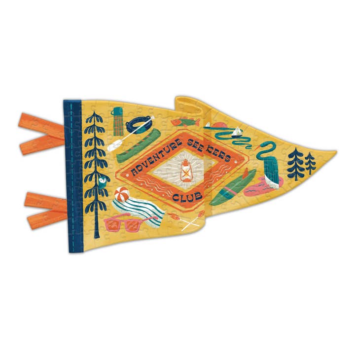 Lantern Press – wholesale Puzzle – Adult – MINI JIGSAW PUZZLE, Adventure Seekers Club