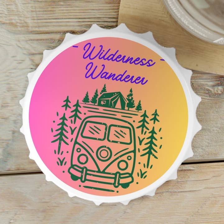 Apribottiglie Magnetico Wilderness Wanderer per la vendita all'ingrosso da parte di Restored By Nature Company