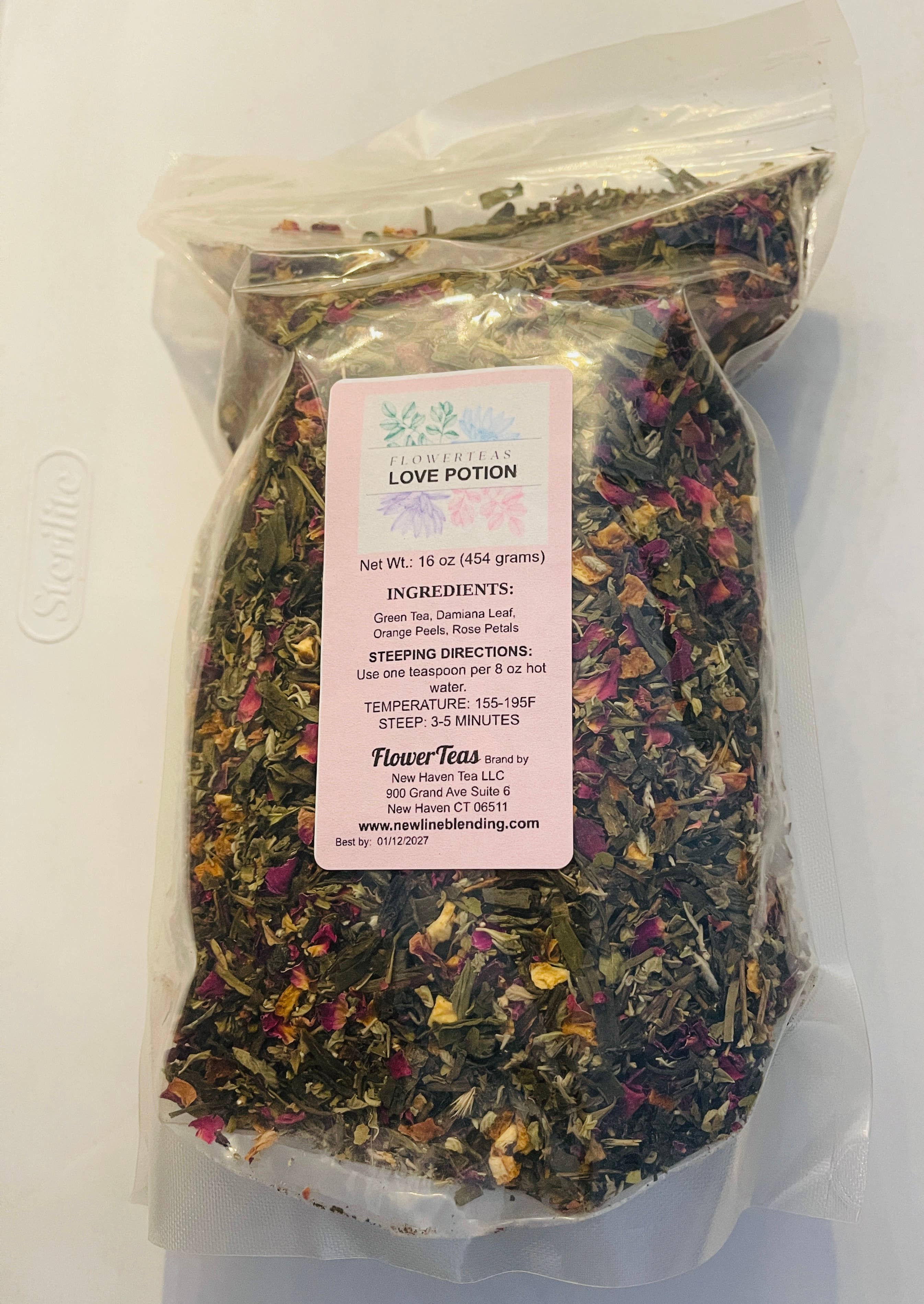 FlowerTeas – Engroshandel Løs te – Løsbladet te i løs vægt 1 lbs Kommerciel brygning Fødevareservice139