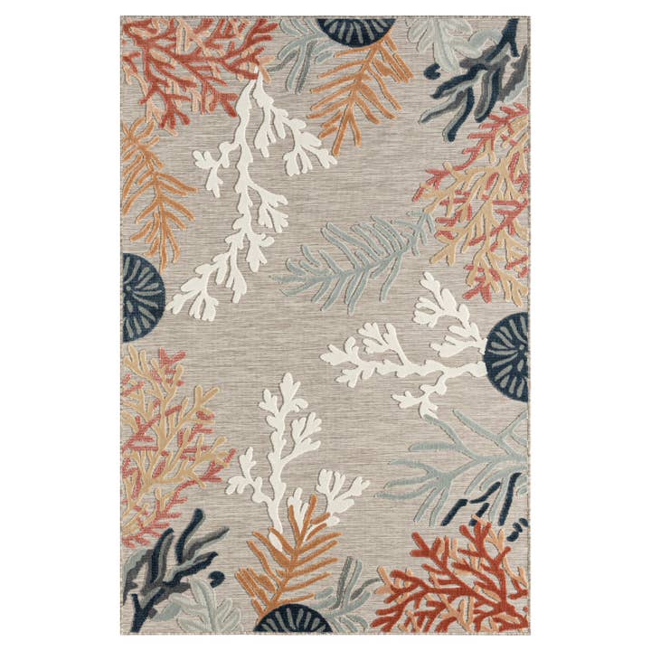 LR Home - Wholesale Area Rug - Coastal Transitional Multi-Color Indoor/Outdoor Rug7