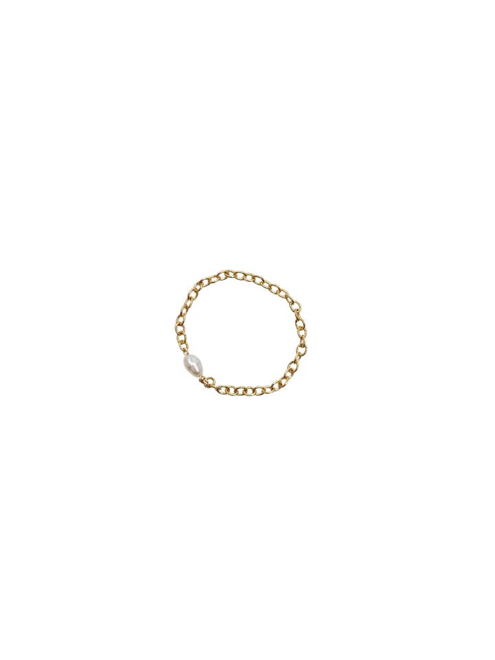 Diana pearl ring for wholesale by LA MAISON GISEL B.