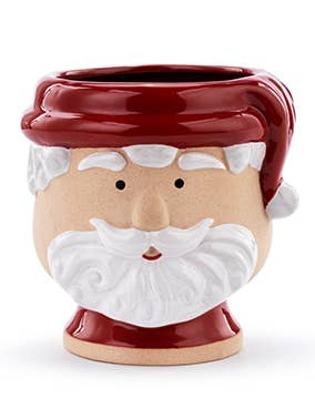 Santa Holiday Planter Item # 53384 for wholesale by Napco