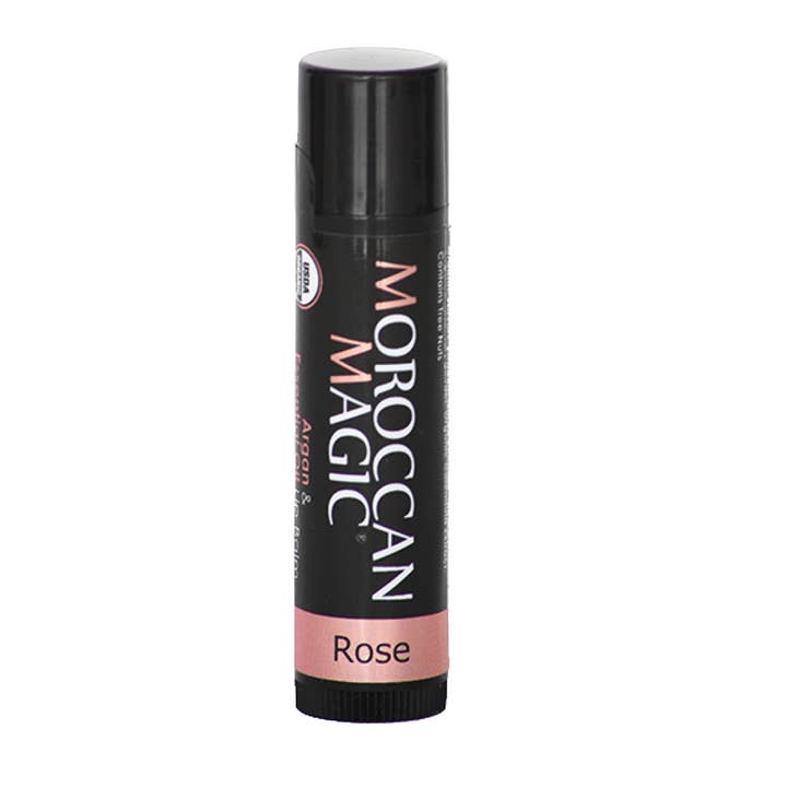 Organic Rose Lip Balm for wholesale by Moroccan Magic