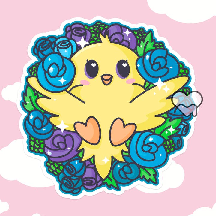 Lil Charmery - Wholesale Sticker - Spring Canary Sticker5