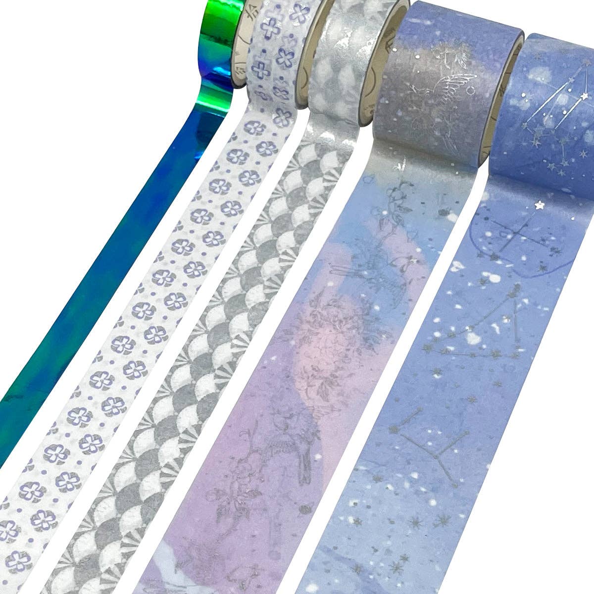 Wrapables.com - Wholesale Washi Tape - Wrapables Decorative Gold Foil Washi Tape and Sticker Set66