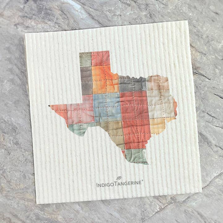 Gewatteerde Staat - Aangepaste Zweedse Vaatdoek voor wholesale door Indigo Tangerine