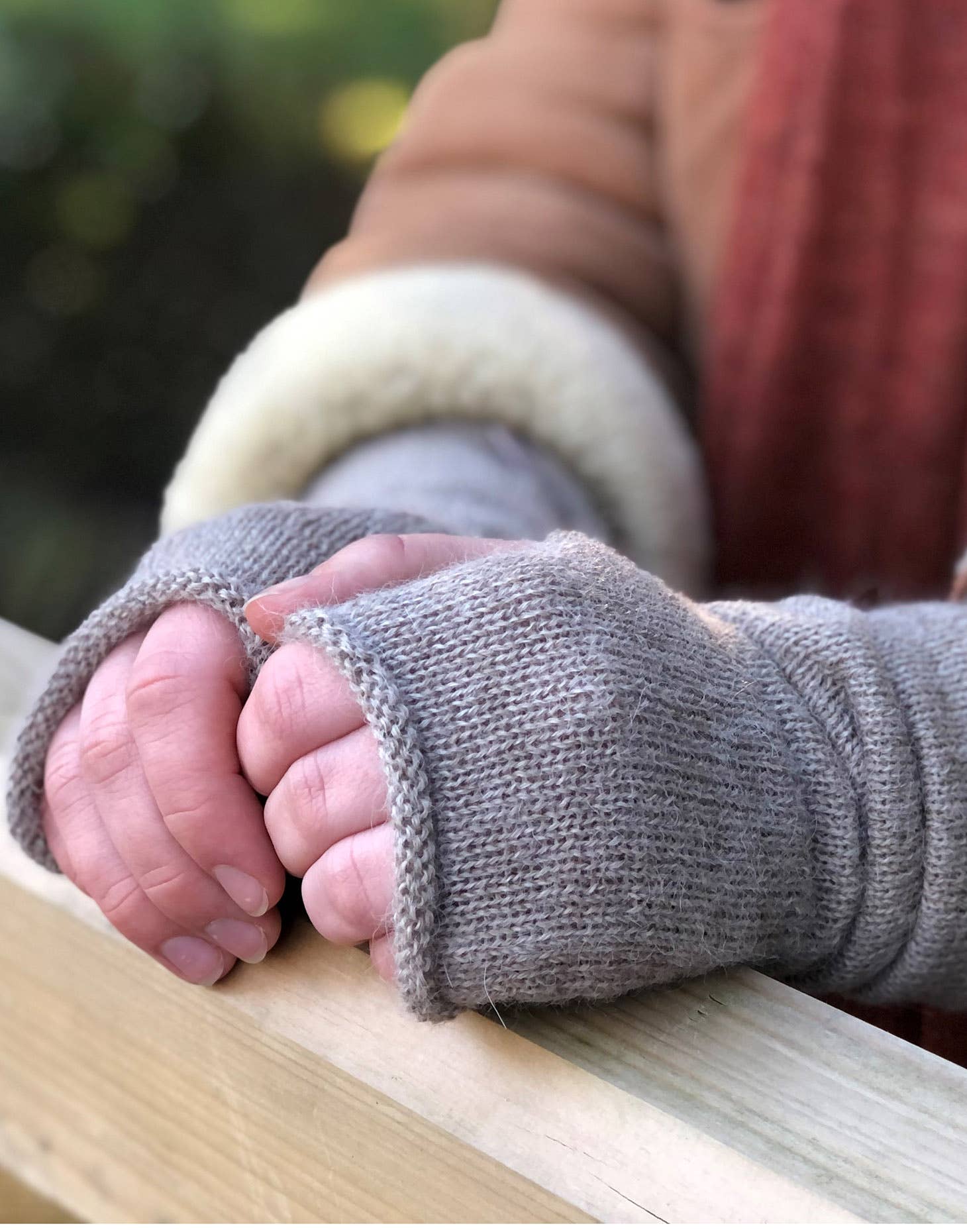 Samantha Holmes Alpaca Clothing and Gifts - Vendita all'ingrosso Muffole - Donna - Lunghi guanti senza dita in alpaca4