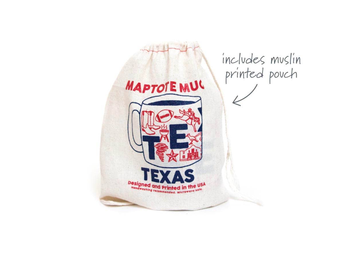 Maptote - Wholesale Coffee Mug - Texas 11oz Ceramic Coffee Mug3