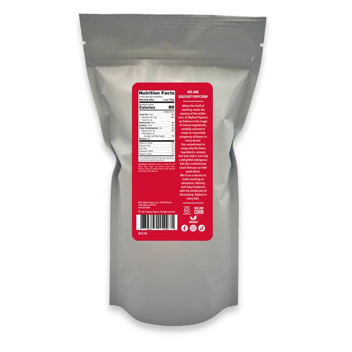 Bigfoot Popcorn - Wholesale Popcorn - Strawberry Banana Gourmet Popcorn1