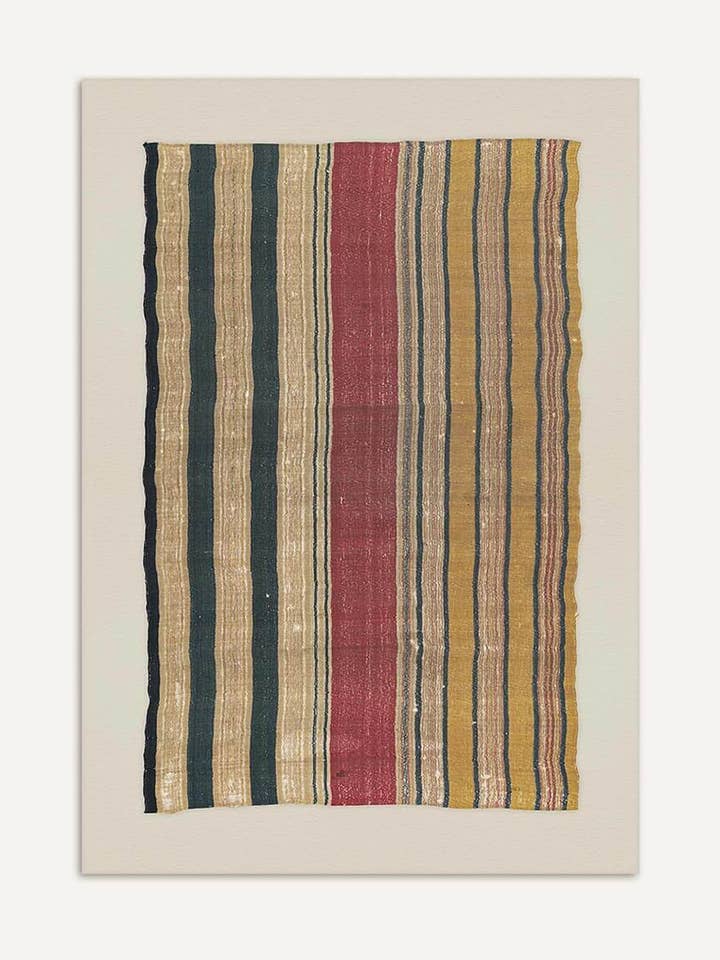 Stampa d'arte tessile vintage - Strisce delicate per la vendita all'ingrosso da parte di Modern Antique Prints