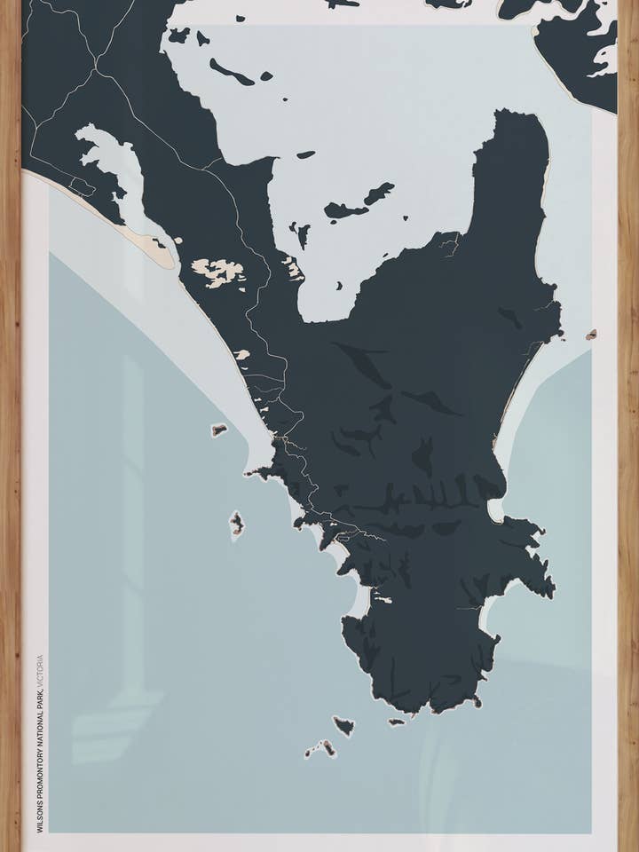 Wilsons Promontory, VIC för wholesale av Someplace When Maps