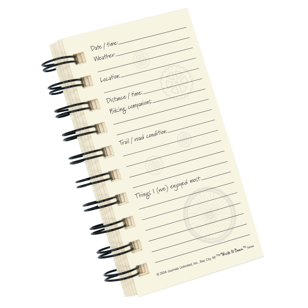 Journals Unlimited - Wholesale Journal/Diary - Mini - Cycling Journal (Kraft) *OUT OF STOCK3