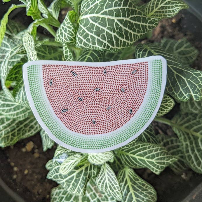 Vandmelon Sticker for engroshandel hos Matthew Goetzka ~ The Patient Artist