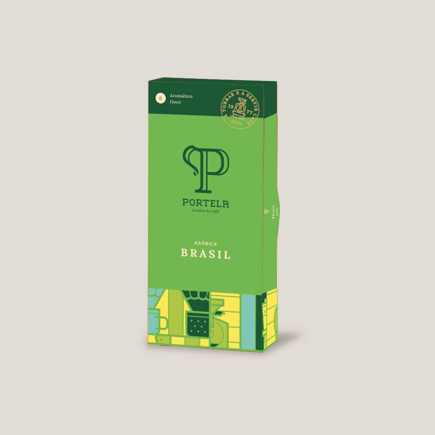 Portela - Wholesale Instant Coffee/Espresso - Coffee Capsule Brazil Pearl