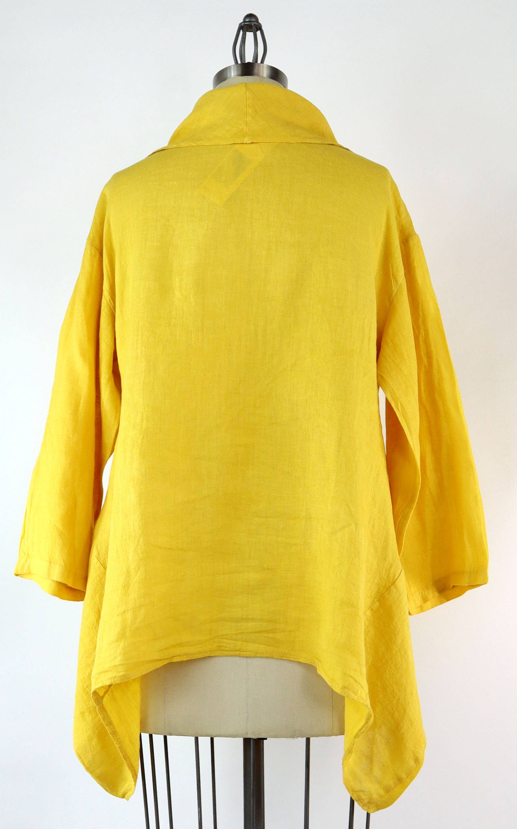 LINEN AND GAUZE - Wholesale Tunic - Women's - Cowl neck Linen Tunic, Oversized Cowl neck tunic, Linen Top3