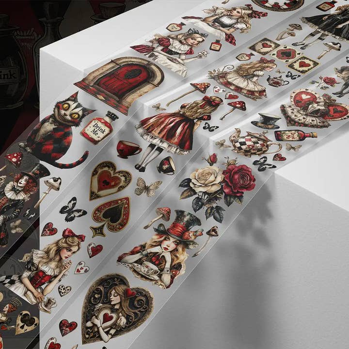 Cinta PET Wonderland: Fantasy para venta al por mayor de Scrapbook Resource Co