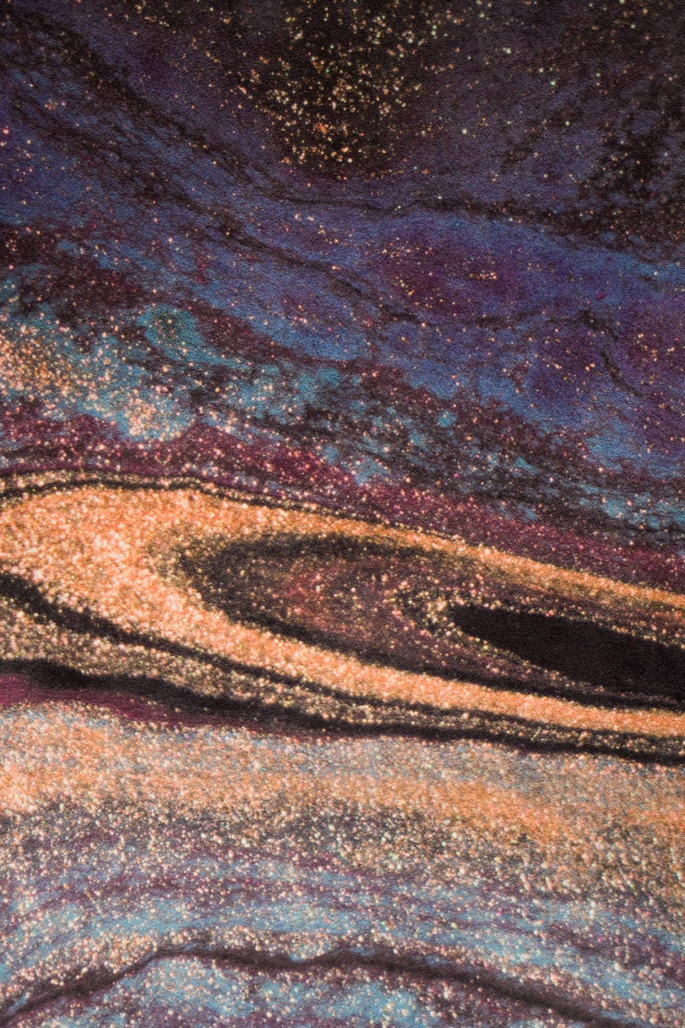 MALA Yoga – Tapete de ioga por atacado – Tapete de yoga híbrido Mala Space Oddity com design de gema1