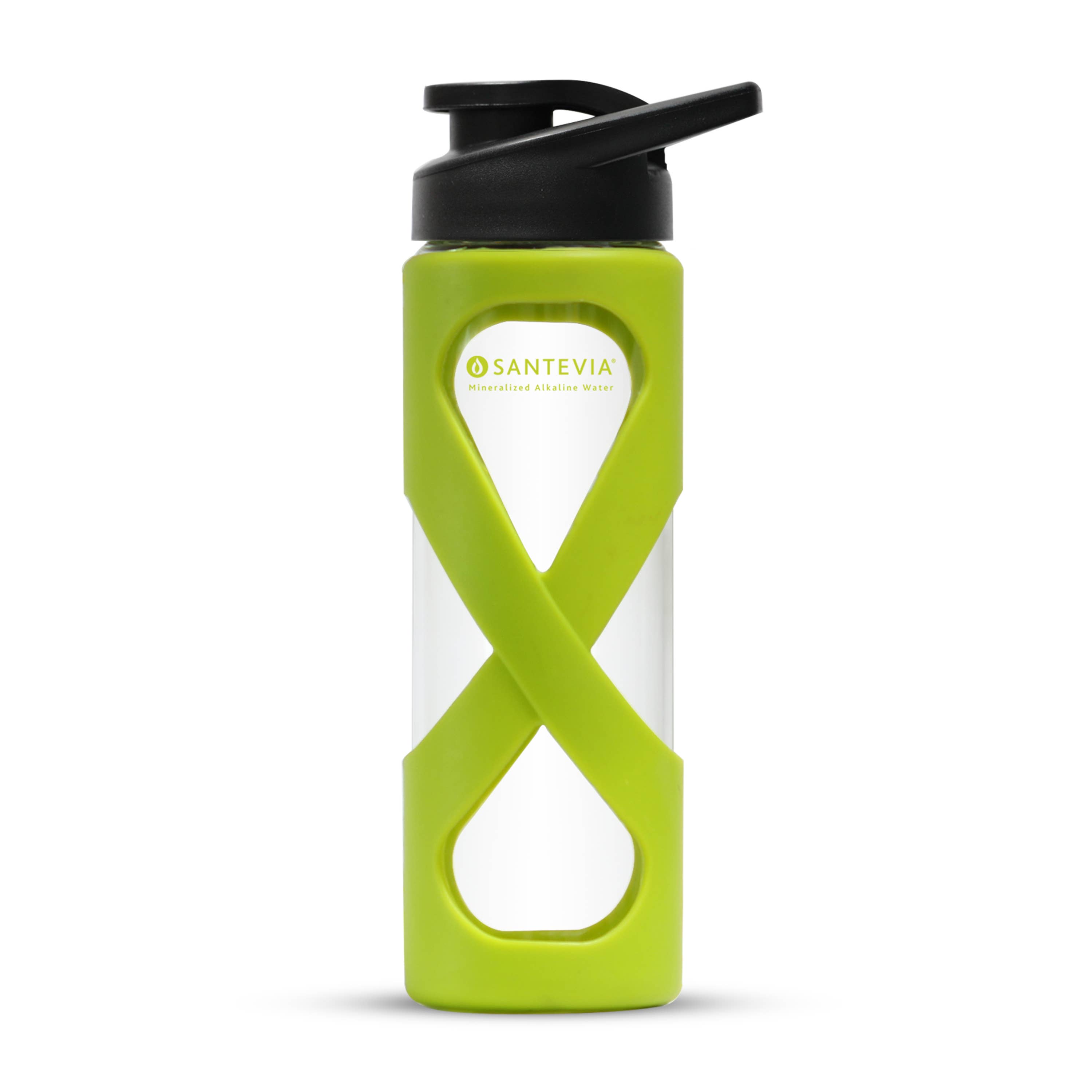 Love Bottle, American Made Reusable Glass Water Bottles by Minna