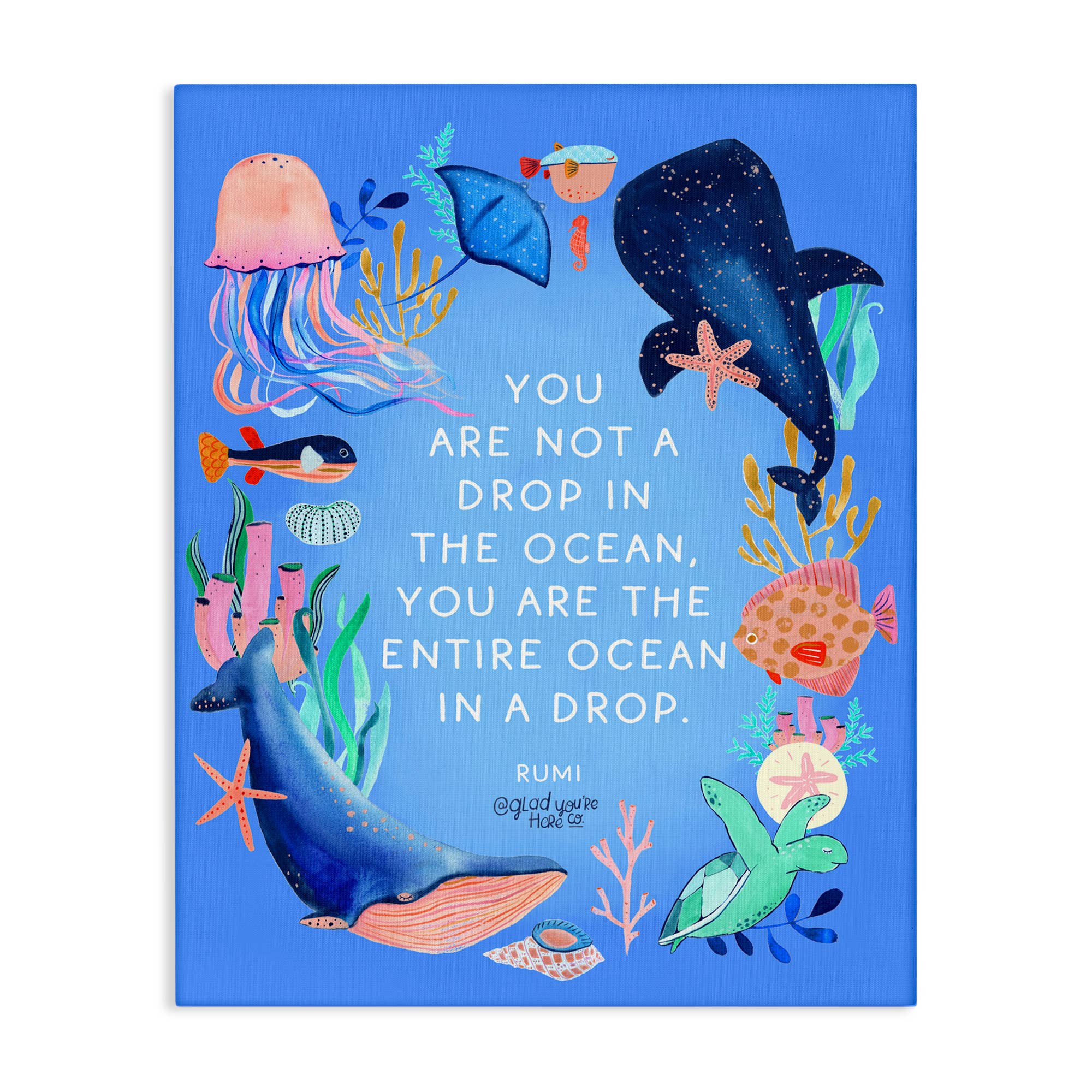 Stupell Industries – wholesale Wall sign – Entire Ocean In A Drop - Unframed Wall Art5