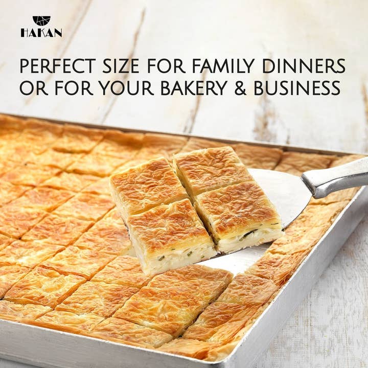 Hakan - Wholesale Baking Sheet/Mat - Aluminum Half Sheet Baking Baklava Pan, 14x18-inch, 2.2lbs4