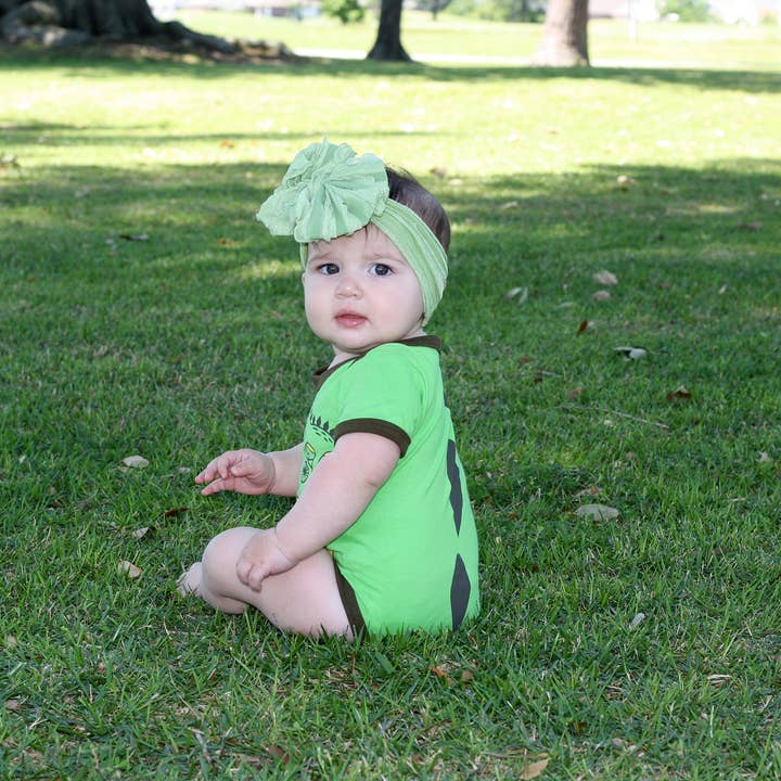 Doodle Pants – wholesale Bodysuit (non-footed) – Baby – Dino Green Baby Bodysuit7
