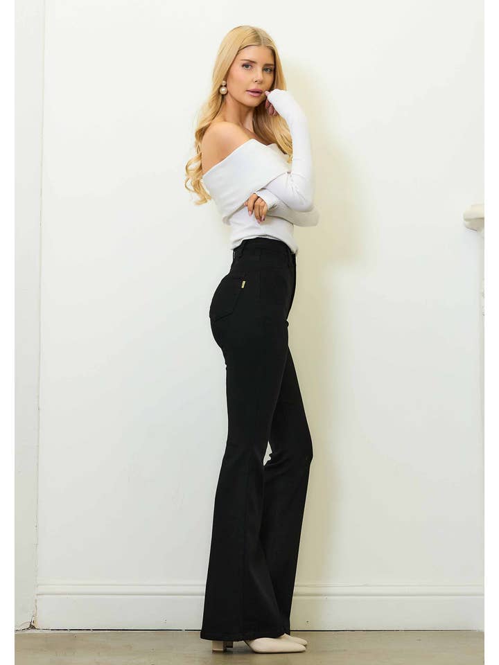 Vibrant M.i.U - Wholesale Jeans - Women's - SLIM FLARE - Smooth & Stretchy19