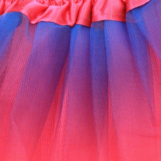 Inca UK - Vente Tutu – enfant - Tutu Ombre Rainbow Net. Trois couches. Taille de l'enfant2
