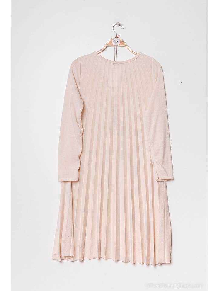 P&R STAR – Großhandel Kleid – Damen – Plissiertes Strickkleid30