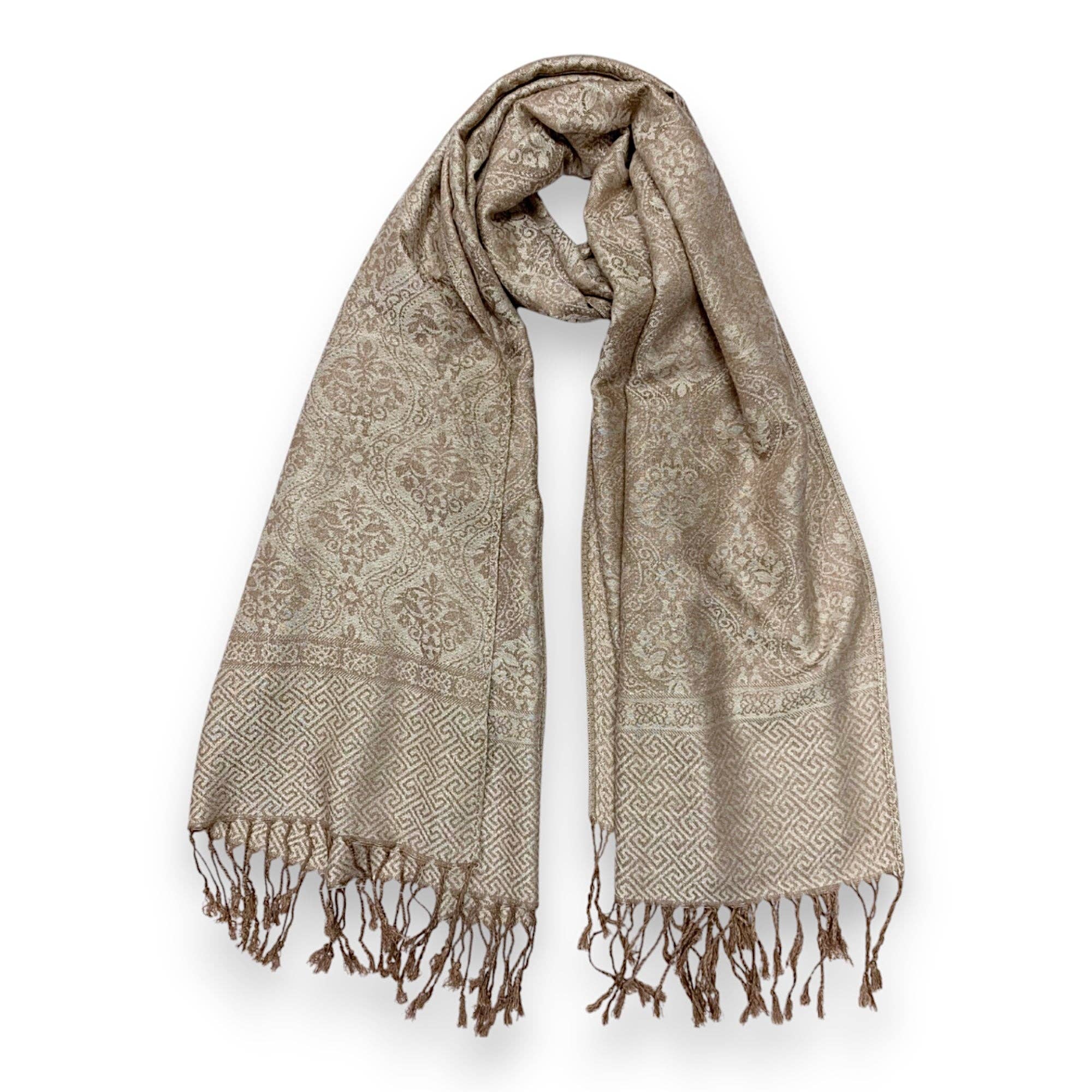 Lili Scarves (US Duty Free) - Wholesale Scarf - Women's - Arabic Night Print Pashmina Scarf5