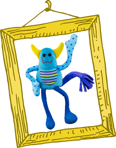 MukikiM Toys & Games – Peluche - Crianças e bebés por atacado – Monstros Lyla Tov - Monstros de Peluche que Afastam Os Maus Sonhos!0